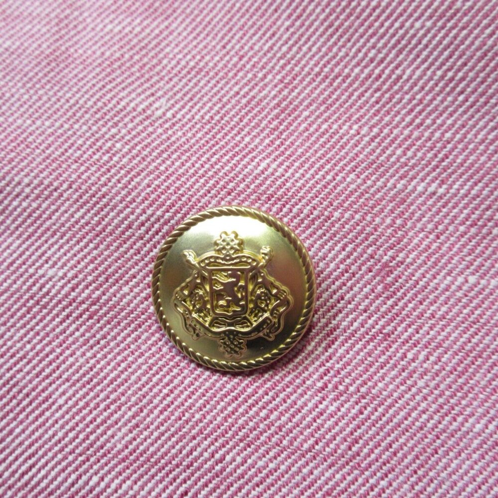 NWT J.Crew Bristol Blazer in Vintage Raspberry Pink Stretch Linen Jacket 8 - Picture 2 of 6